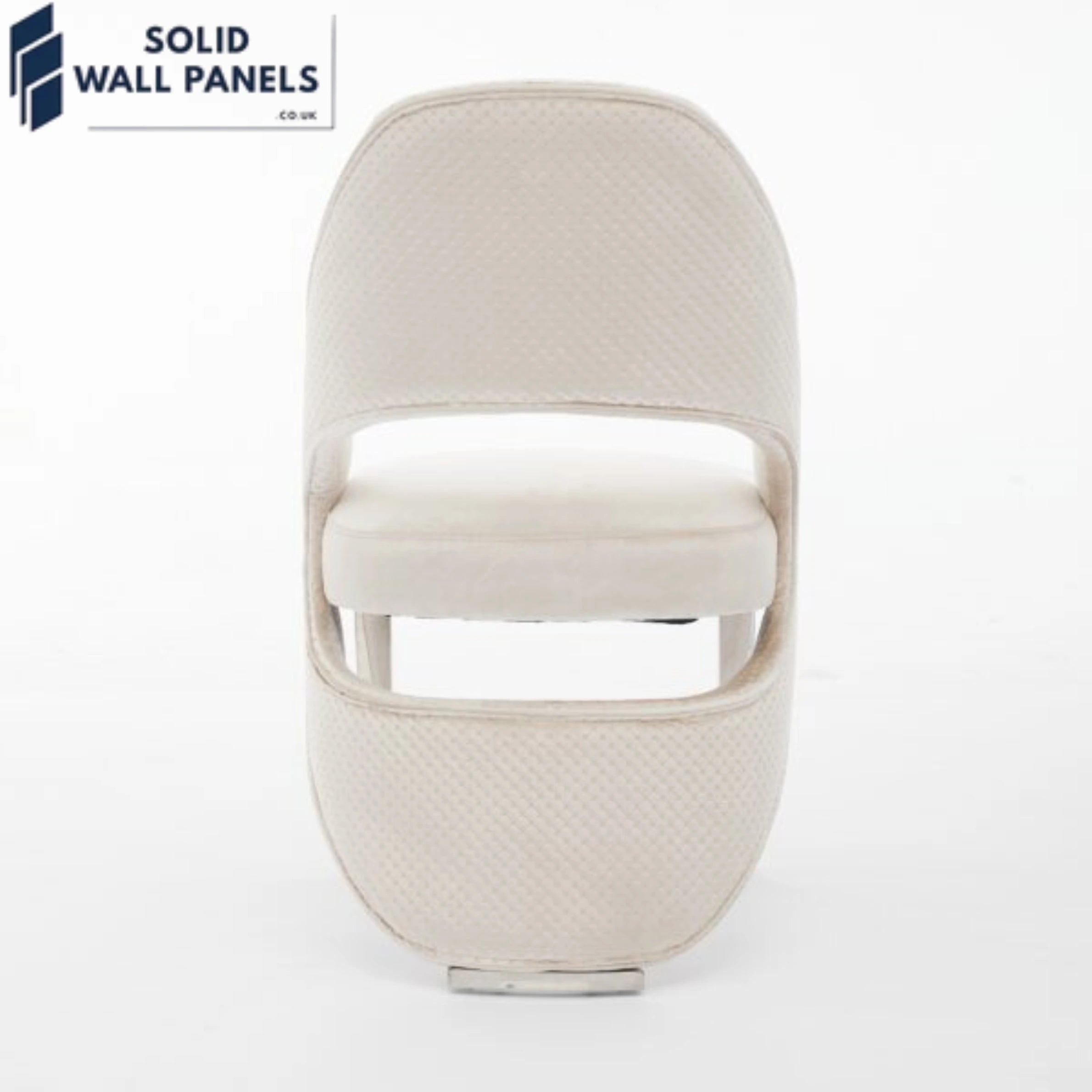 Modern Design Santorini Dining Chair with Silver Legs