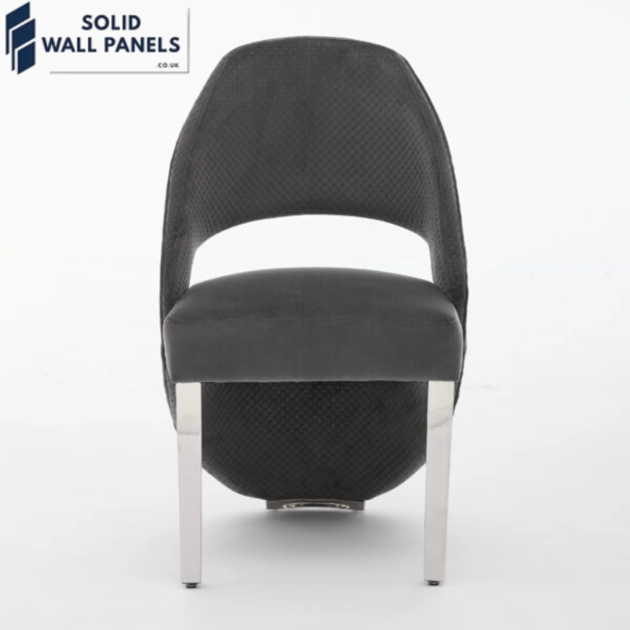 Modern Design Santorini Dining Chair with Silver Legs