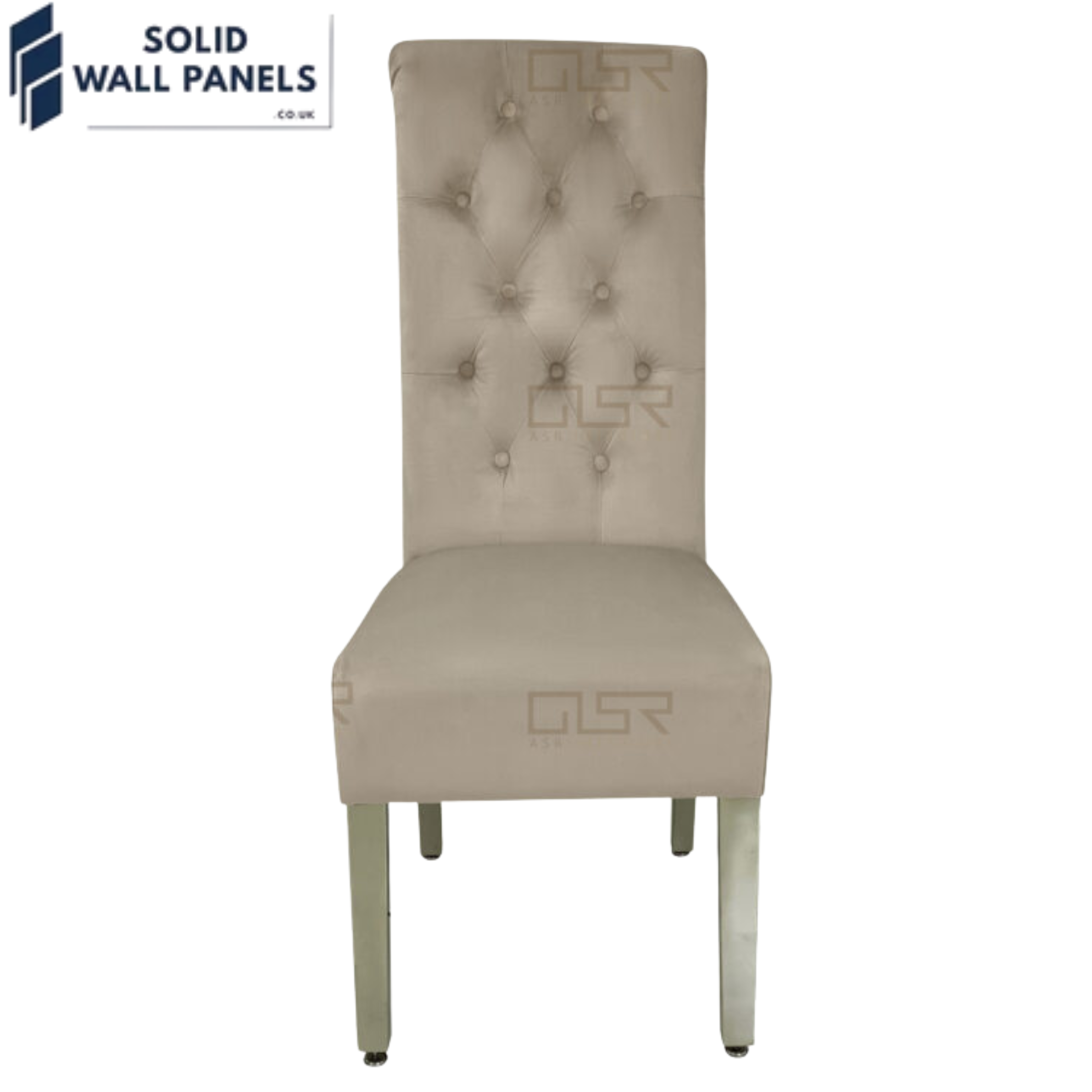 Sofia Chrome Leg Lion Knocker Dining Chairs – 5 Colours Available