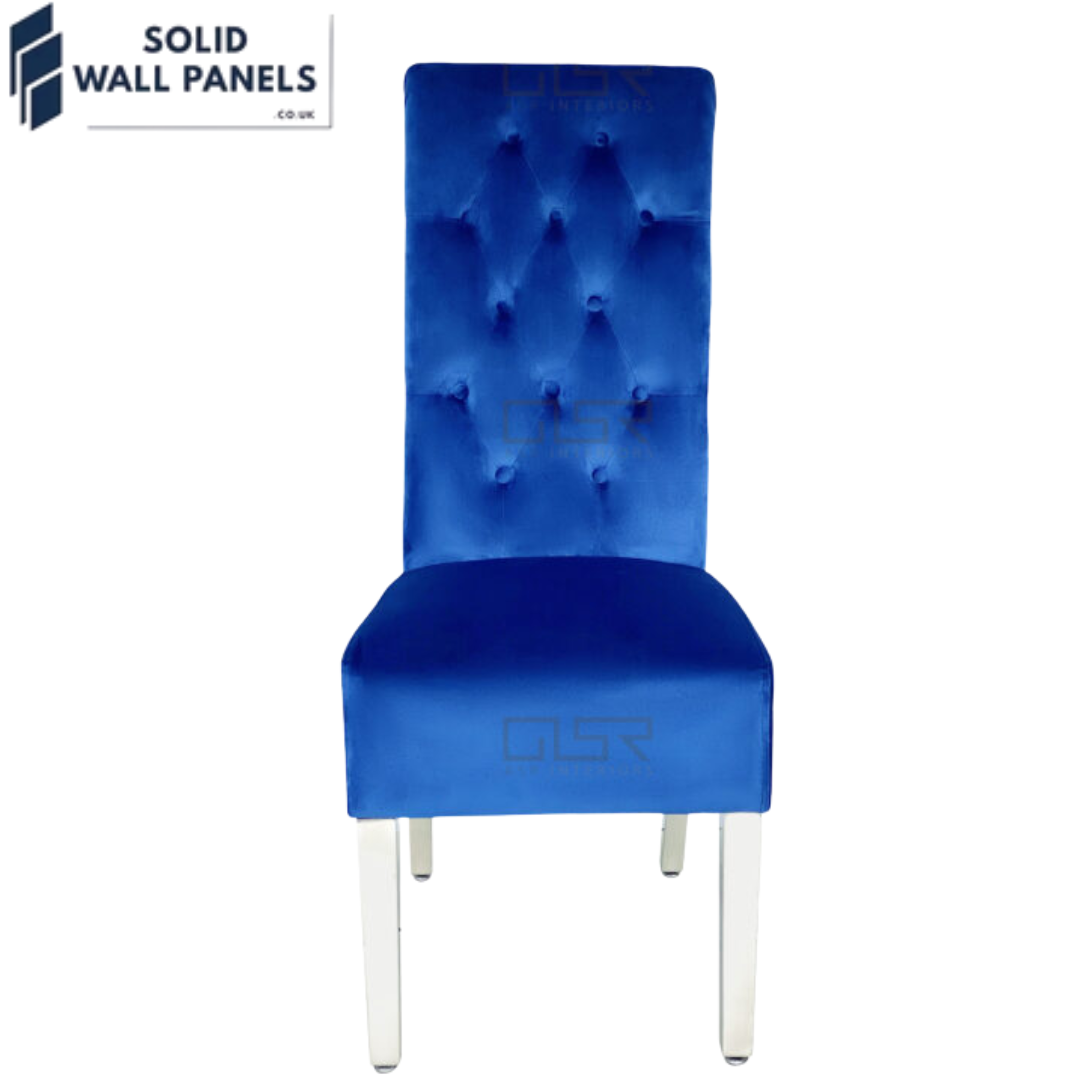 Sofia Chrome Leg Lion Knocker Dining Chairs – 5 Colours Available