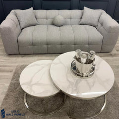 The Grey Bubble Bouclé 3 Seater Sofa – Luxurious Comfort & Premium Design