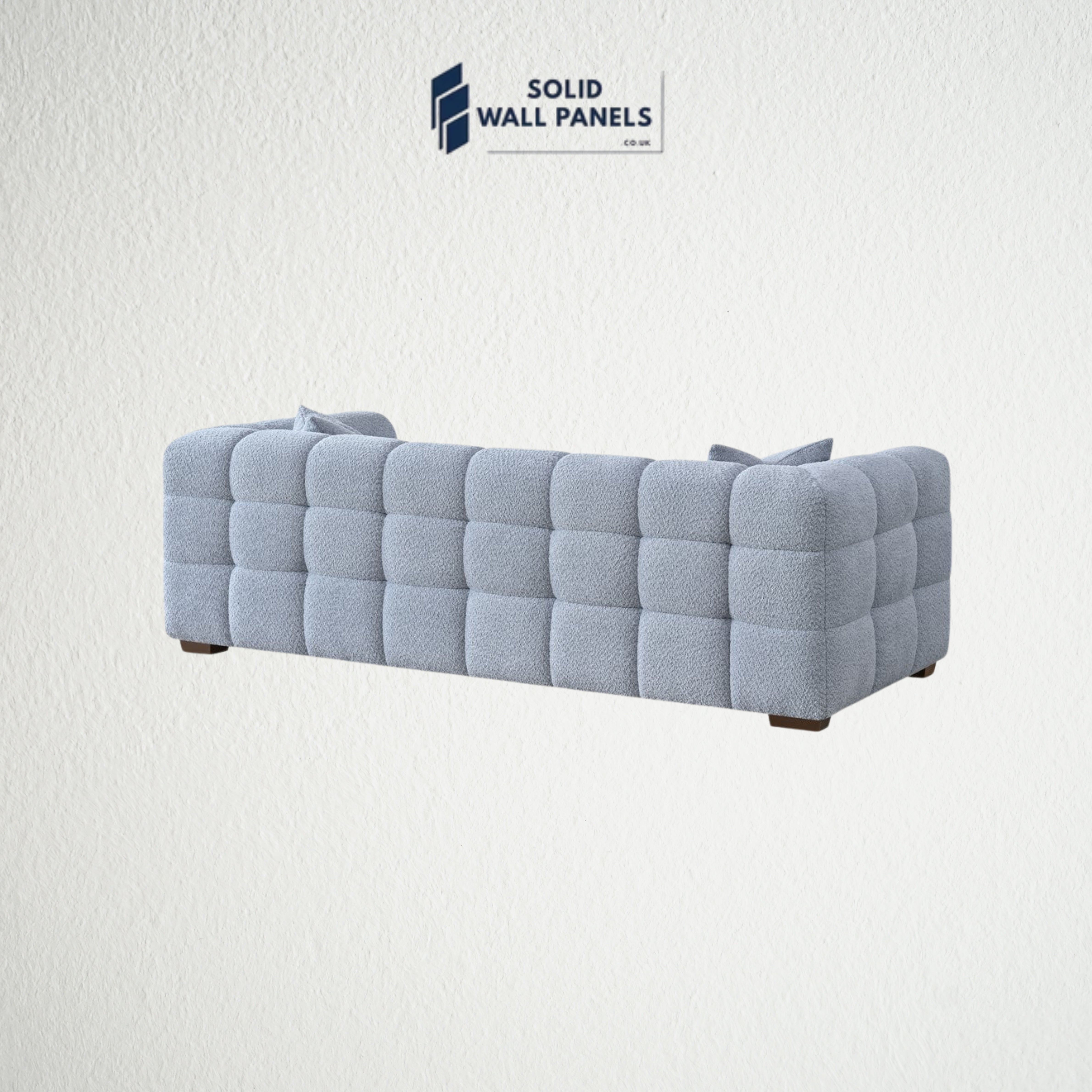 Tribeca Sofa Range – Pearl Boucle Fabric | Modern Chesterfield Design