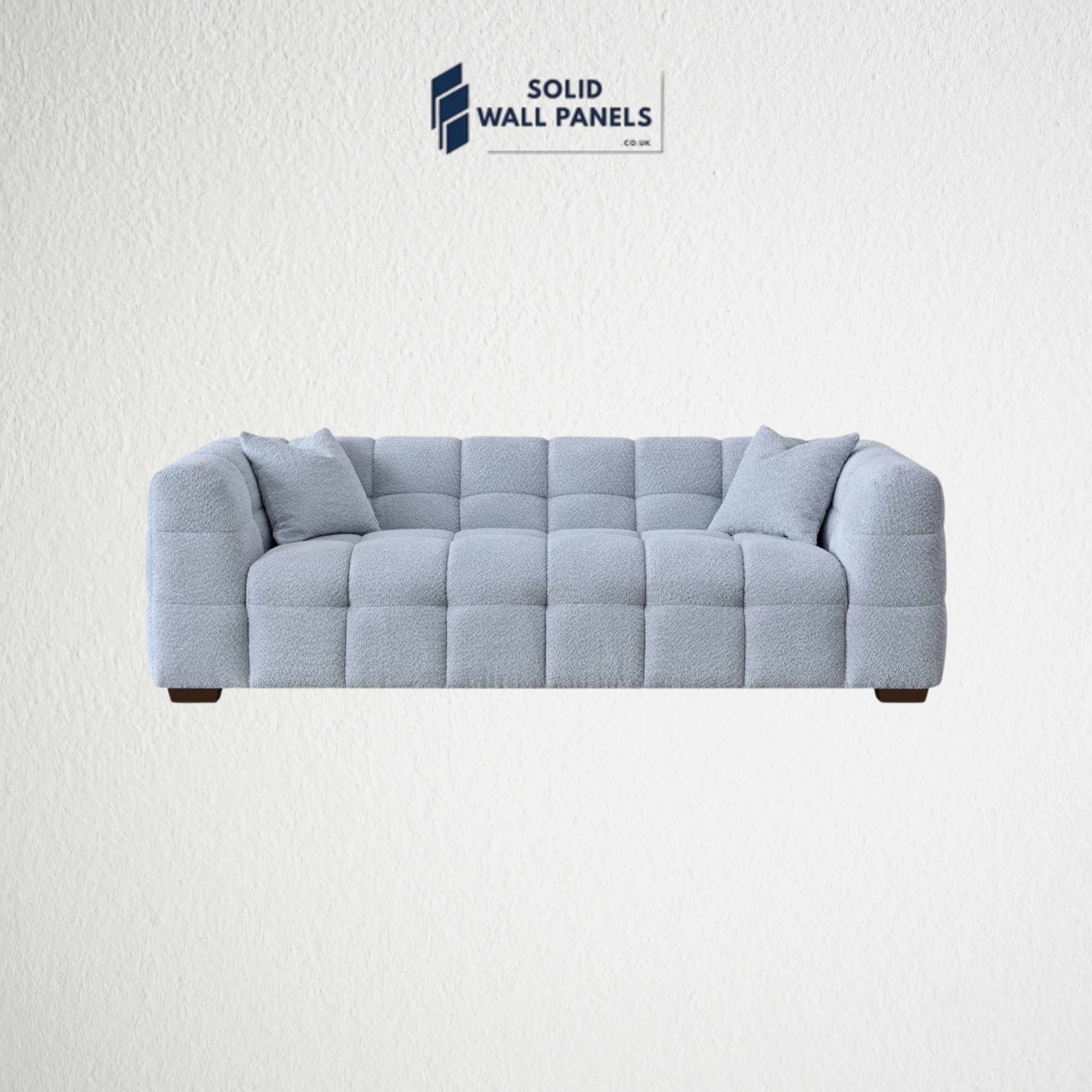 Tribeca Sofa Range – Pearl Boucle Fabric | Modern Chesterfield Design