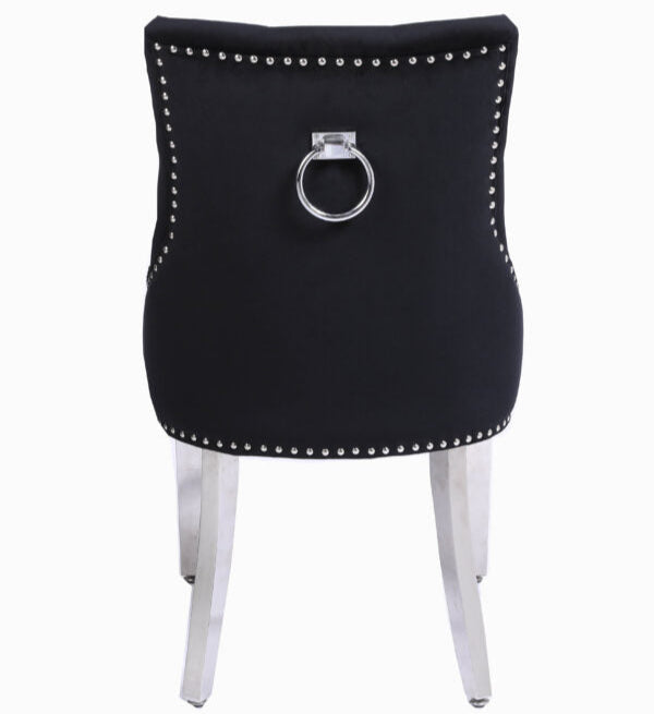 Valencia PU Leather Dining Chairs in Chrome Legs - Set of 2 | 5 Colours