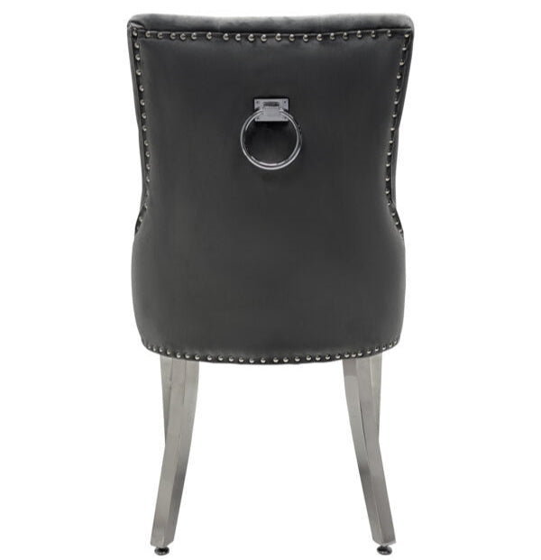 Valencia PU Leather Dining Chairs in Chrome Legs - Set of 2 | 5 Colours