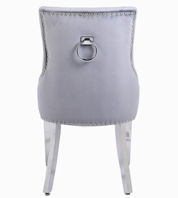 Valencia PU Leather Dining Chairs in Chrome Legs - Set of 2 | 5 Colours