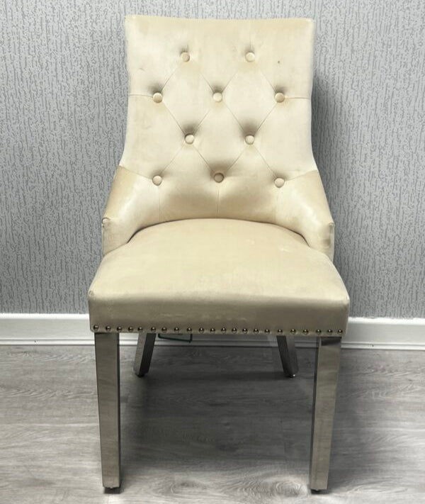 Valencia PU Leather Dining Chairs in Chrome Legs - Set of 2 | 5 Colours