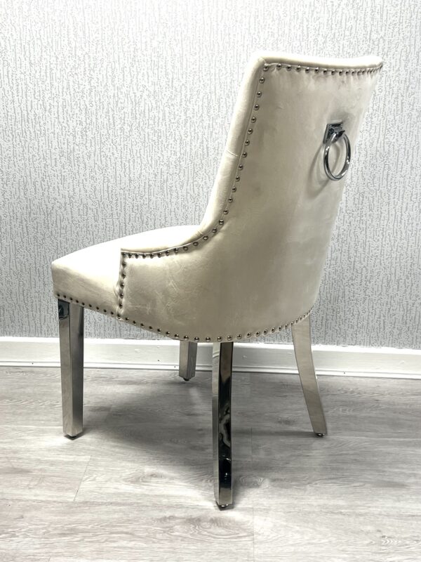 Valencia PU Leather Dining Chairs in Chrome Legs - Set of 2 | 5 Colours