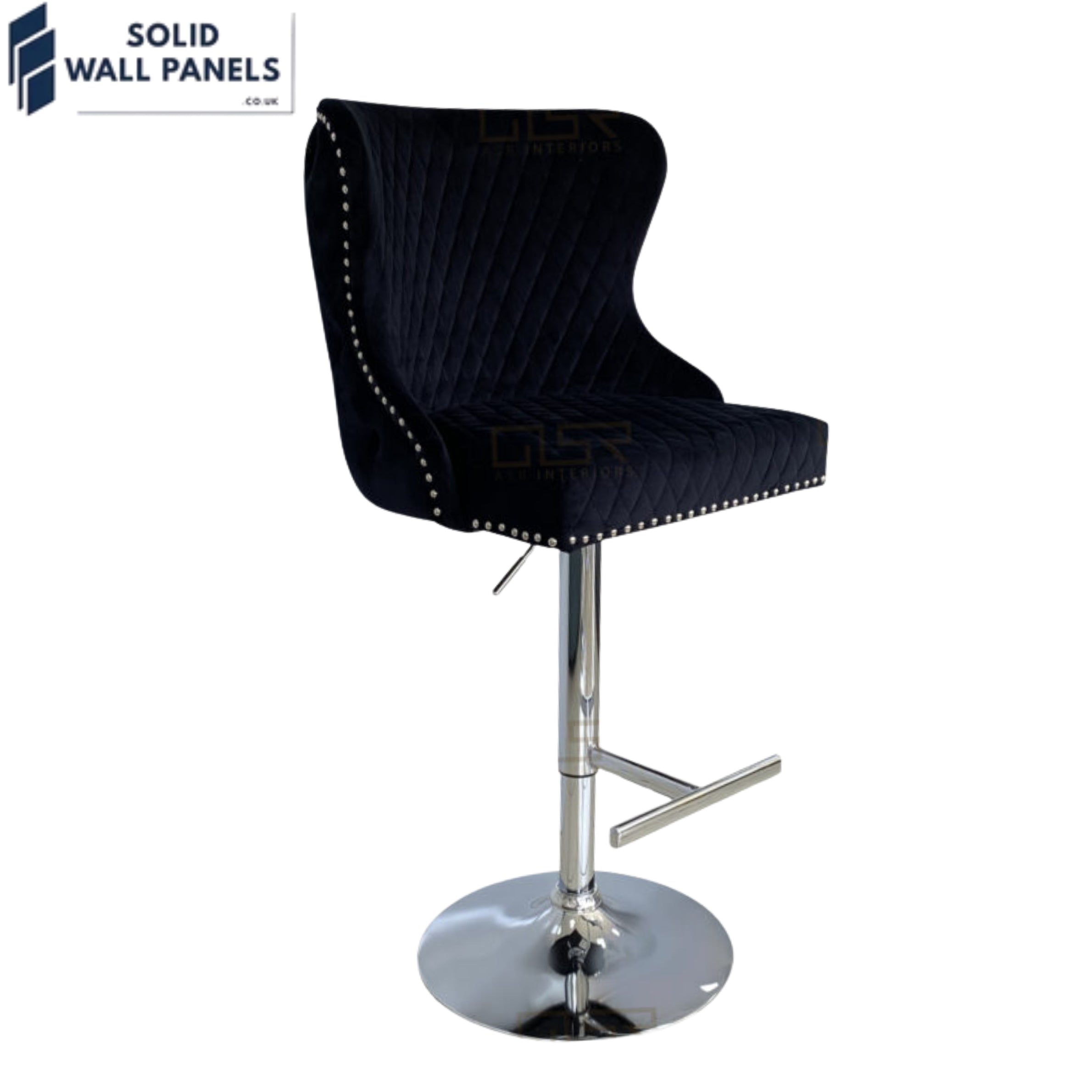 Valentino Velvet Bar Stool – Premium Luxury Modern Design
