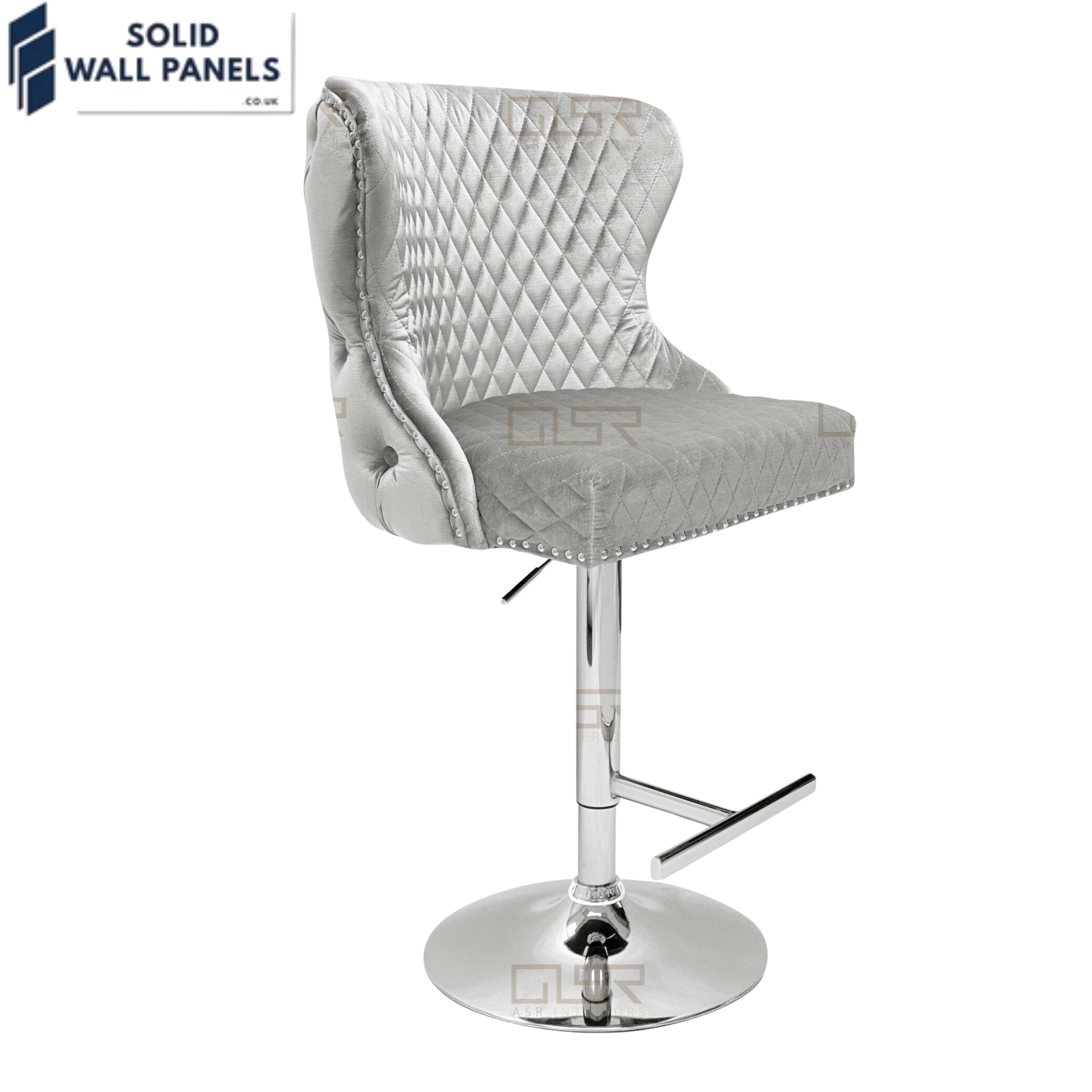 Valentino Velvet Bar Stool – Premium Luxury Modern Design