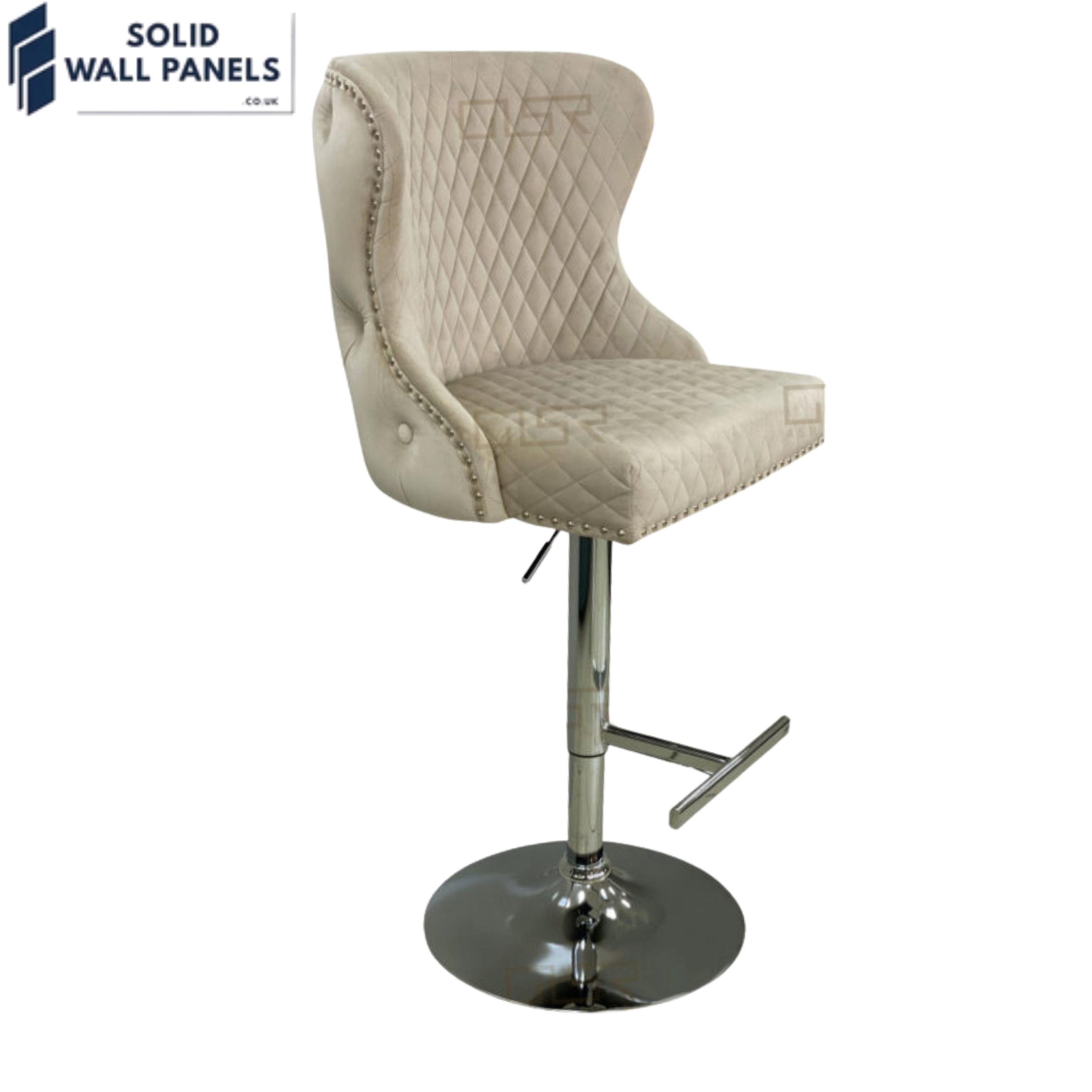 Valentino Velvet Bar Stool – Premium Luxury Modern Design