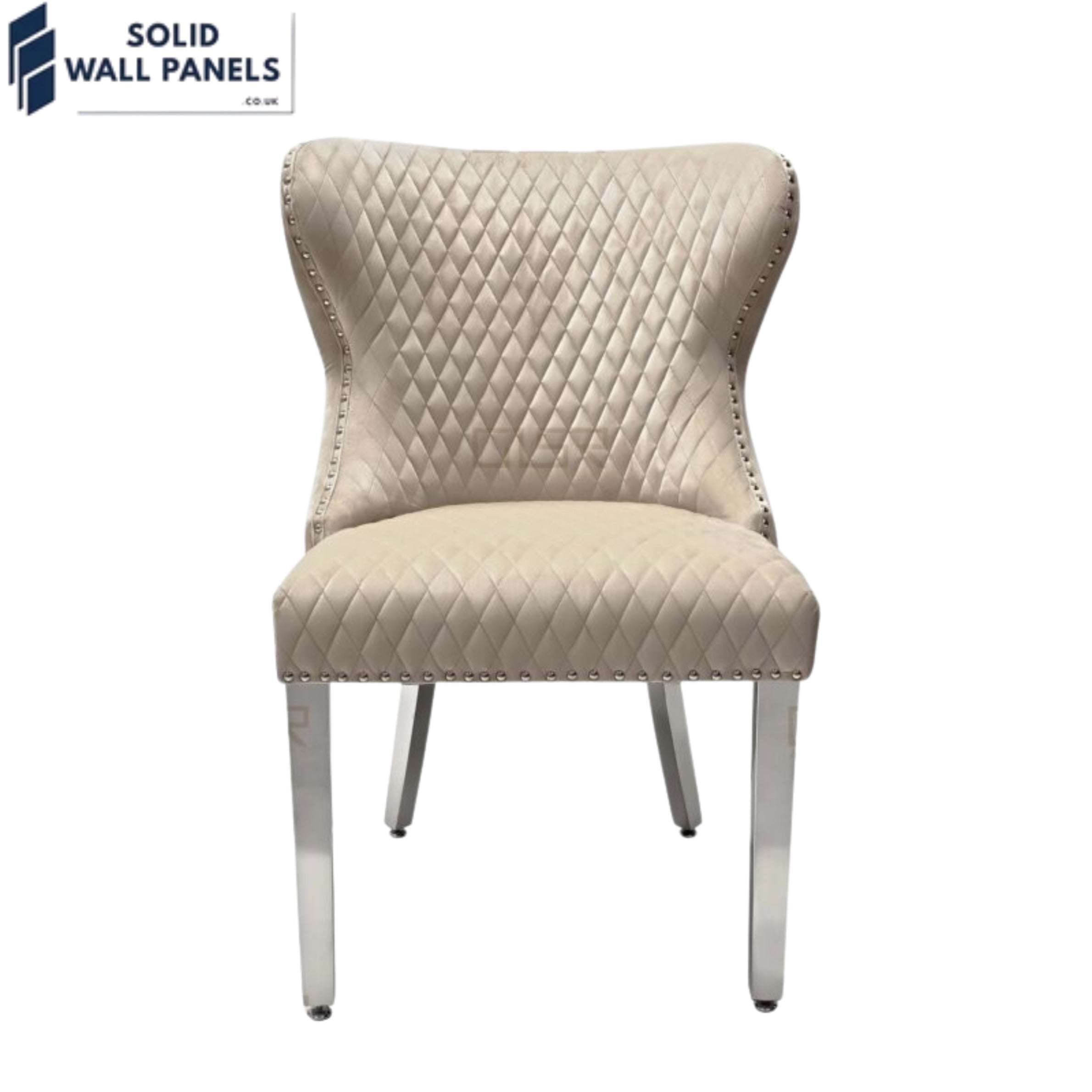 Valentino Lion Knocker Velvet Dining Chairs – Luxury Modern Design