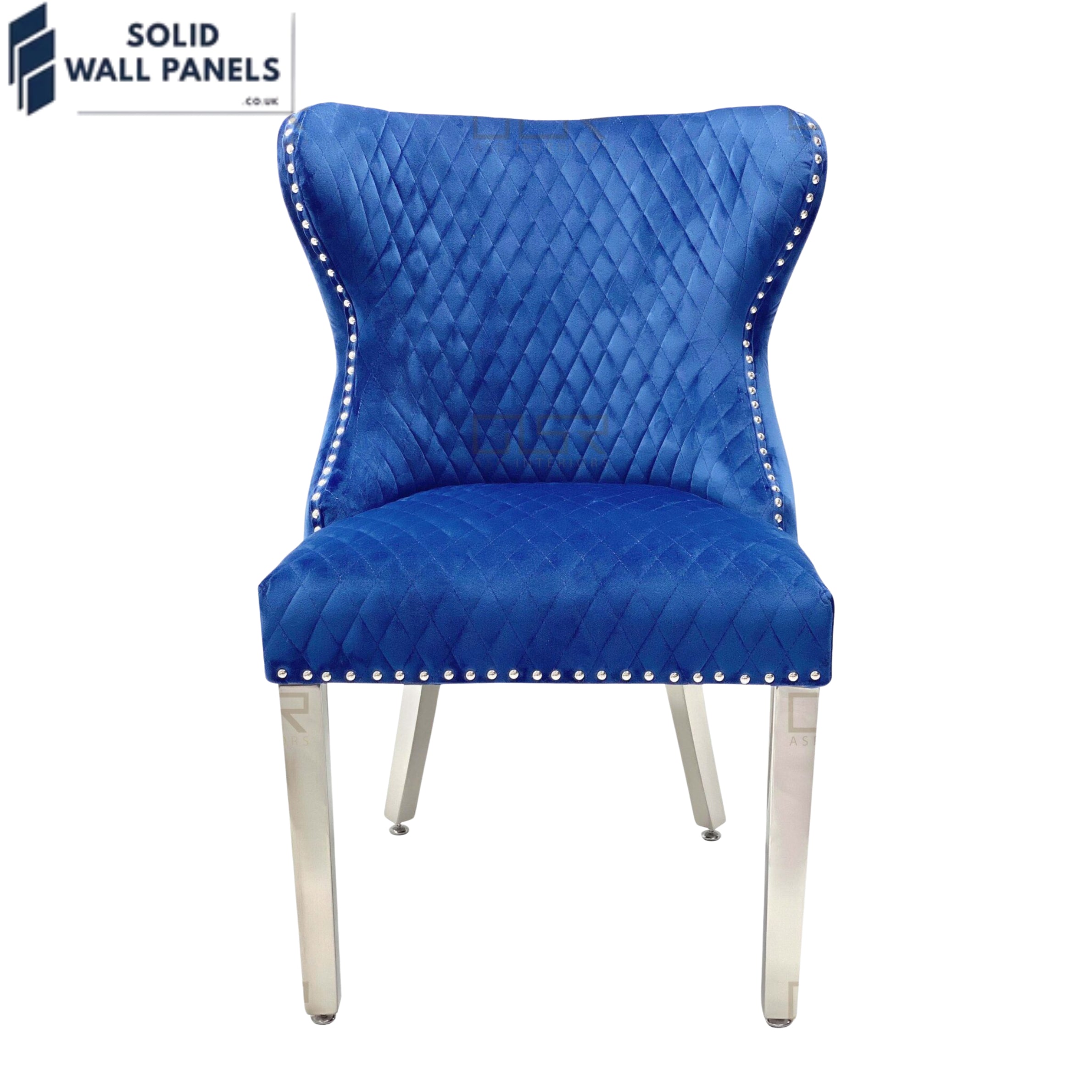 Valentino Lion Knocker Velvet Dining Chairs – Luxury Modern Design