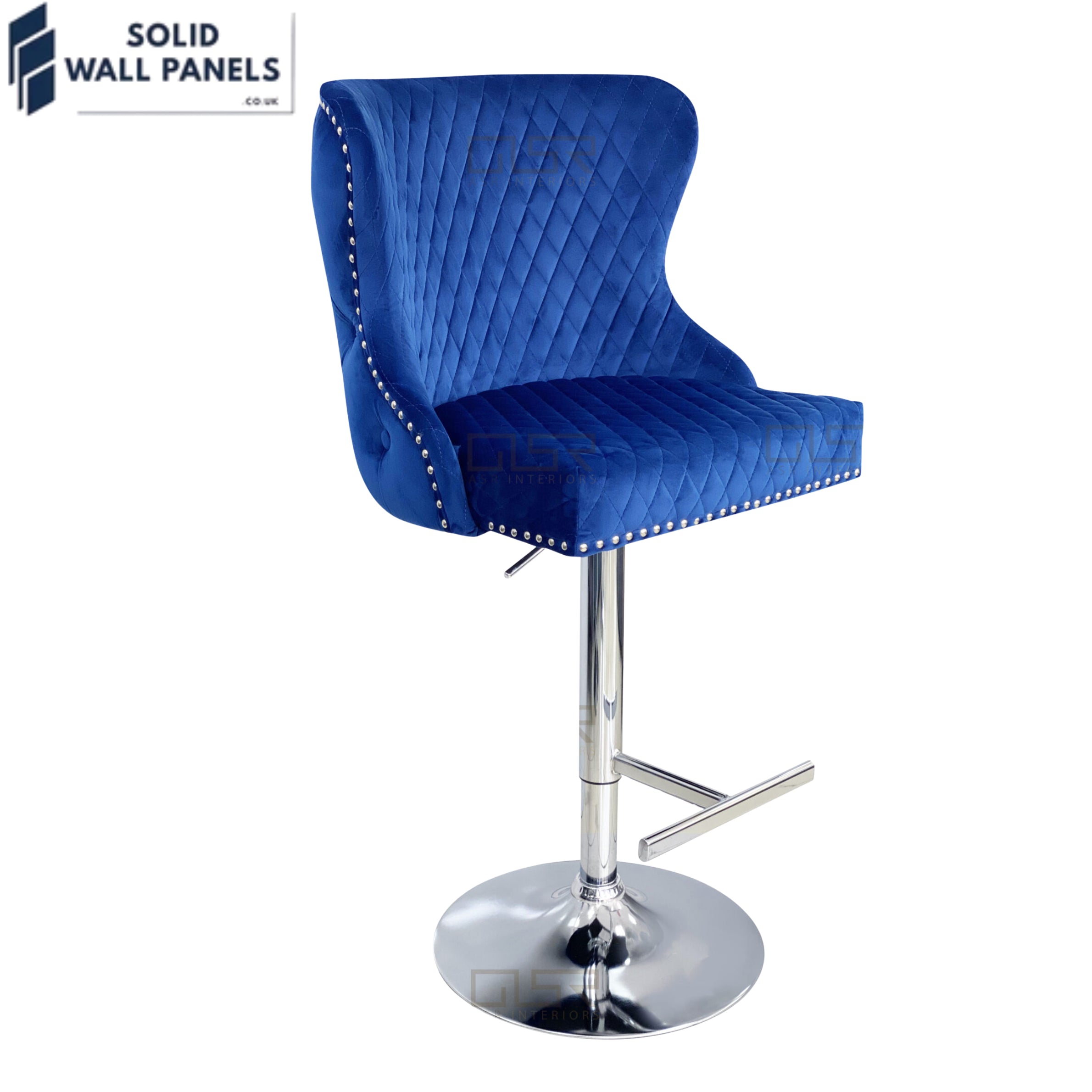Valentino Velvet Bar Stool – Premium Luxury Modern Design