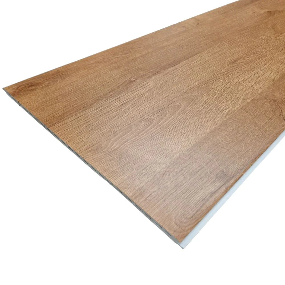 WPC WOOD EFFECT FLAT STYLE WALL PANEL -  LIGHT OAK 