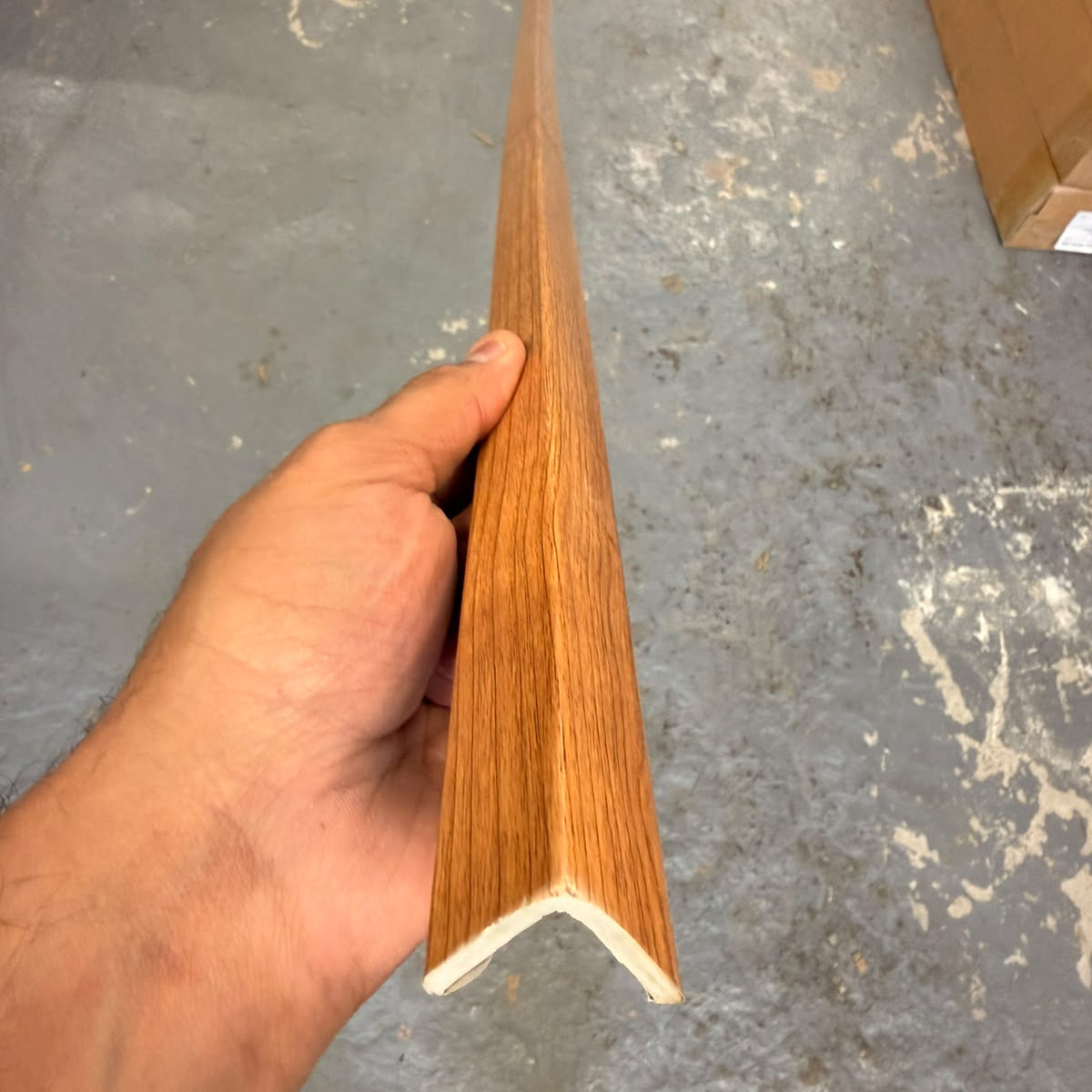 WPC Wood Effect Wall Panels Matching Trims 240cm
