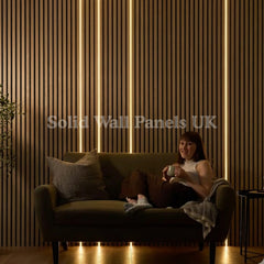 Premium LED Lighting Strip Kit for Wall Panels – Smart App & Voice Control | Solid Wall Panels UK